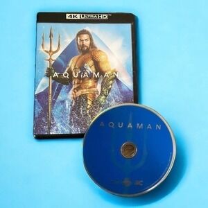 Aquaman 4K Ultra HD DVD Limited Edition Exclusive DC Comics Comic‎